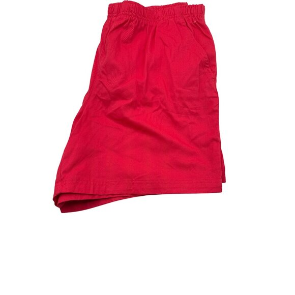 White Stag Size 20  Orange Elastic Waist Shorts Cotton  Lounge Casual Wear - Picture 4 of 5